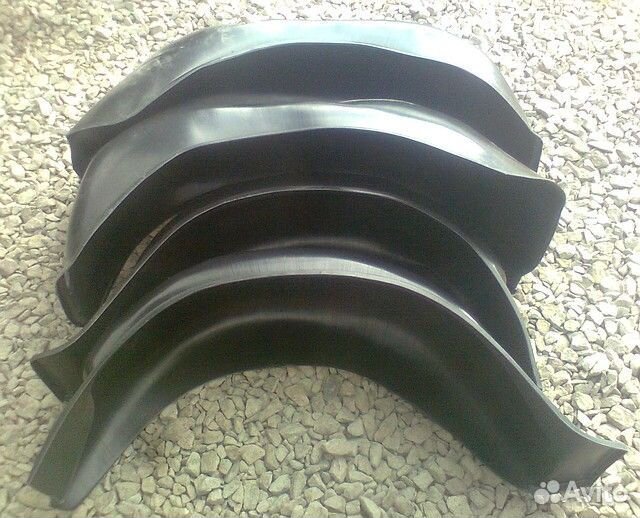 Задние и передние подкрылки Газель