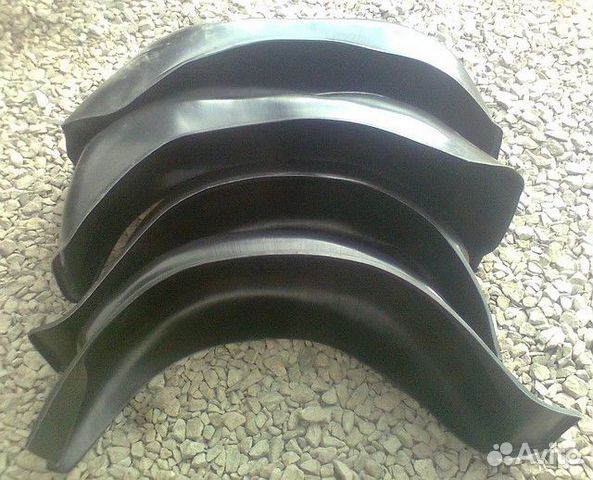 Задние и передние подкрылки Газель