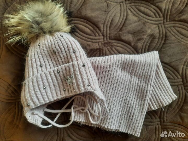 Комплект шапка, хомут