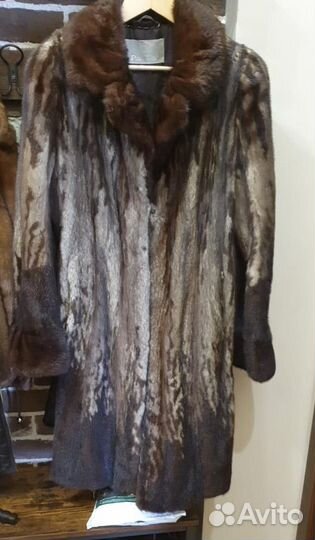 Шуба норковая длинная 46-48