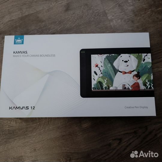 Графический планшет huion kamvas 12