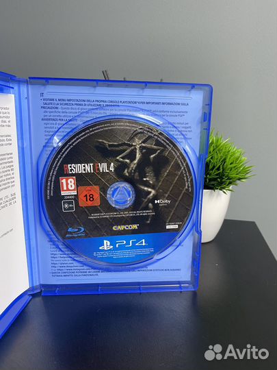 Resident evil 4 ps4 диск