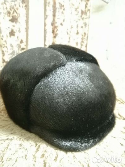 Меховая мужская кепка