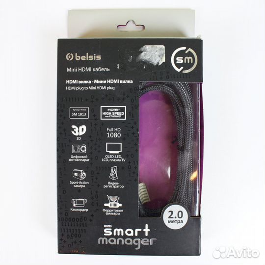 Кабель Belsis hdmi - mini hdmi