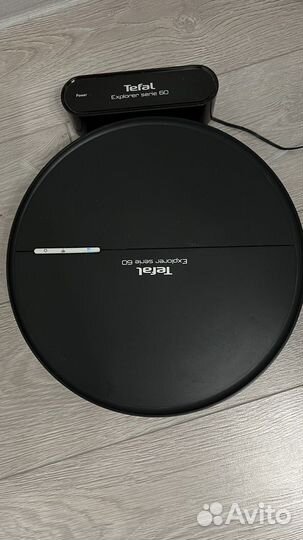 Робот-пылесос Tefal rg7455wh, черный