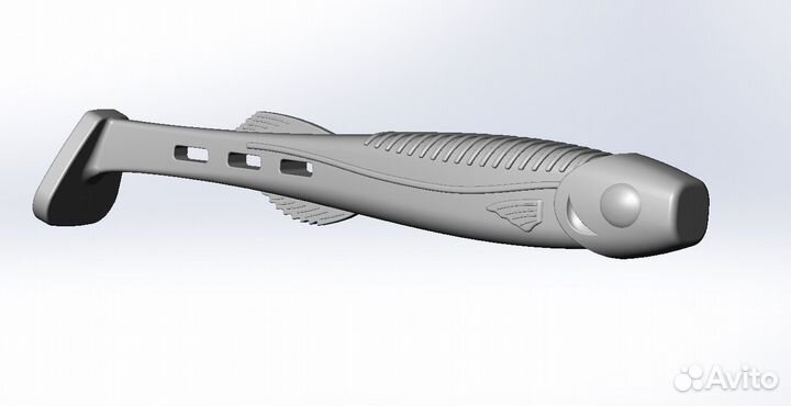 Формы для литья силиконовых приманок