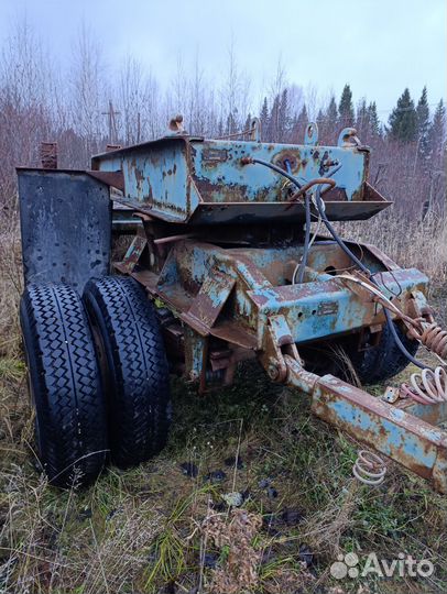 Полуприцеп бортовой ЧМЗАП 93853, 1991