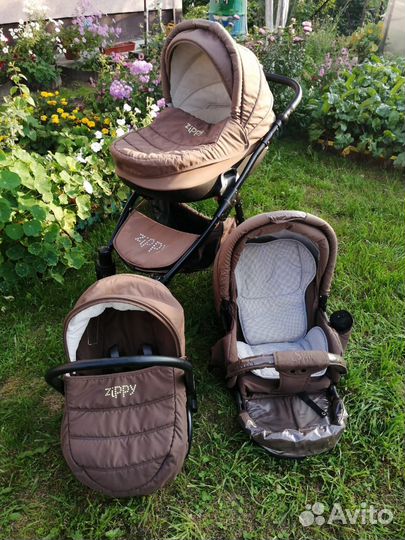 Коляска tutis zippy sport 3 в 1