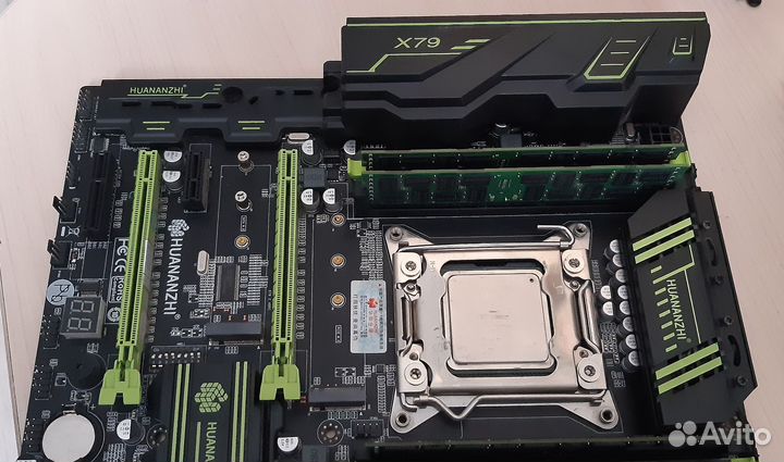 Huananzhi x79 + xeon e5-1650 + 4xddr3 1600