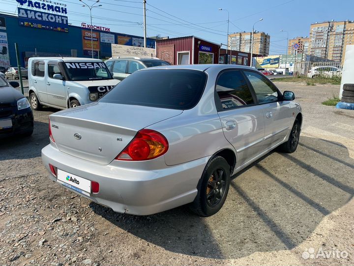 Kia Spectra 1.6 МТ, 2006, 215 000 км