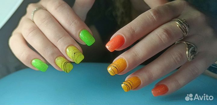 Маникюр с покрытием гель-лаком