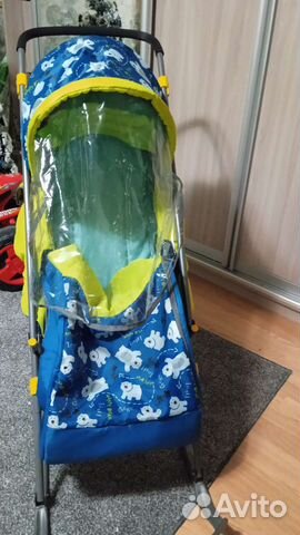 Детские санки коляска бу