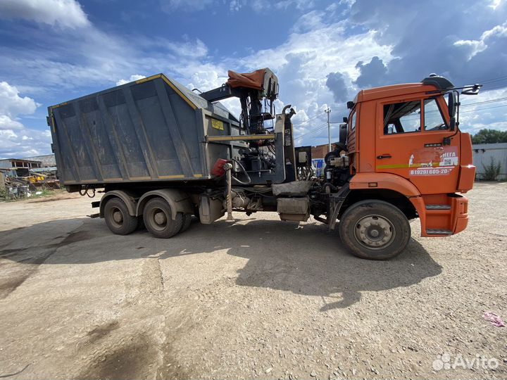 Мультилифт hiab 20т камаз 6520