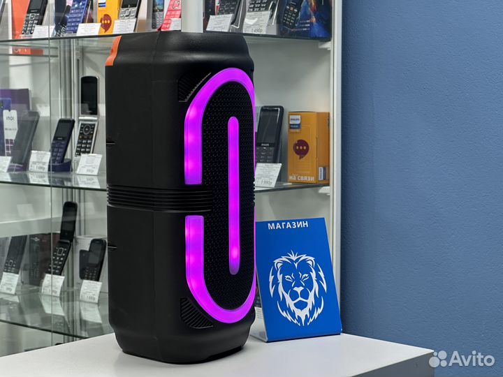 Беспроводная колонка ABS с подсветкой