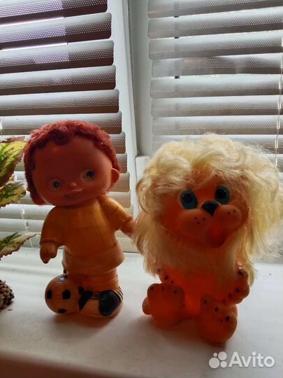 Резиновые игрушки СССР