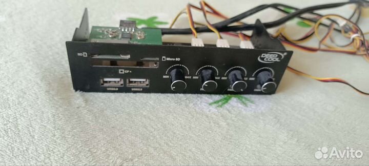 Регулятор оборотов deepcool rockmaster черный