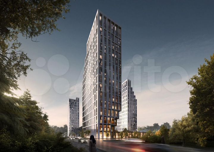 2-к. квартира, 45,9 м², 2/31 эт.