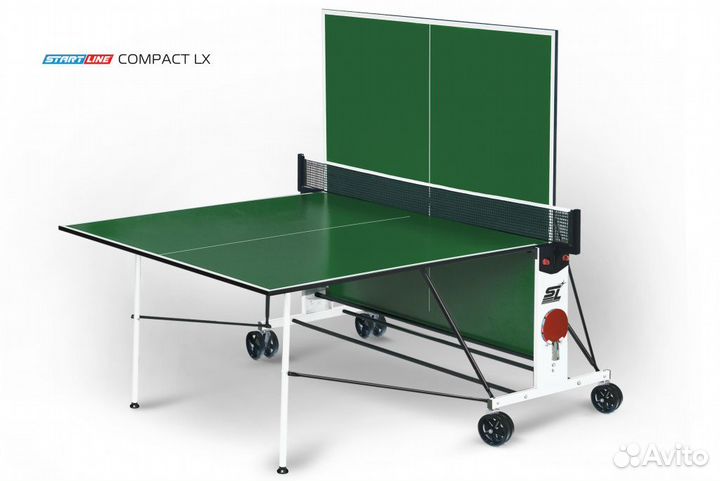Теннисный стол для помещений Compact LX green