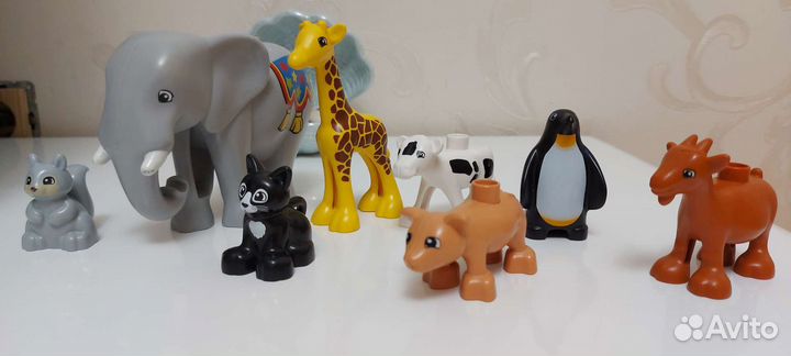 Lego Duplo животные мира