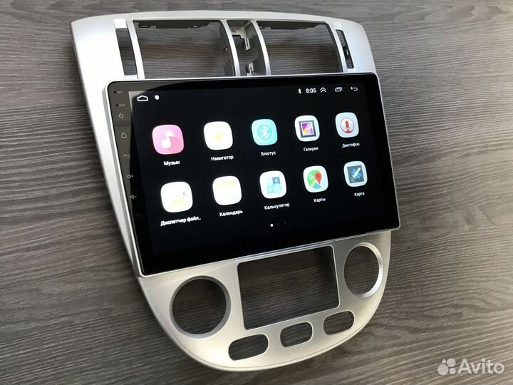 Магнитола TopWay TS7 на Chevrolet Lacetti