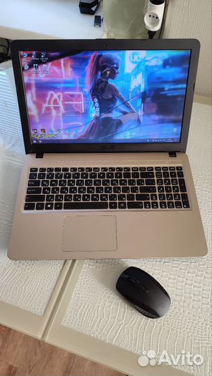 Свежий Игровой Asus Intel/8gb/ssd 256/MX110 2gb