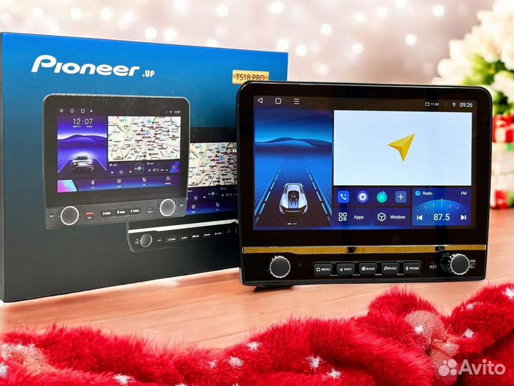 Магнитола андроид Pioneer 4/64 8ядер Ts18pro