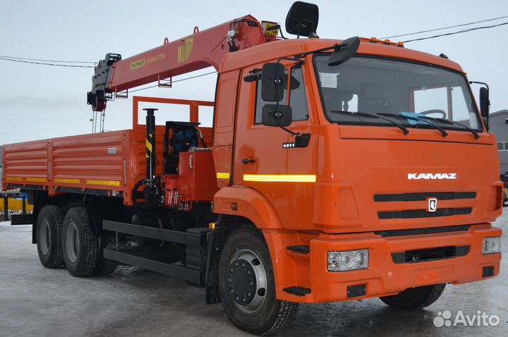 КАМАЗ 65115 с КМУ, 2023