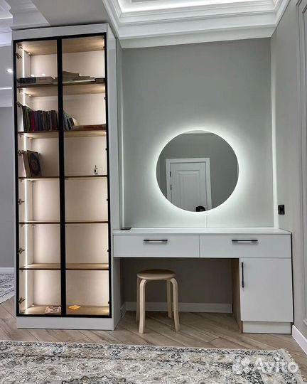 Шкаф распашной с фрезеровкой