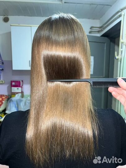 Кератиновое выпрямление ботокс волос