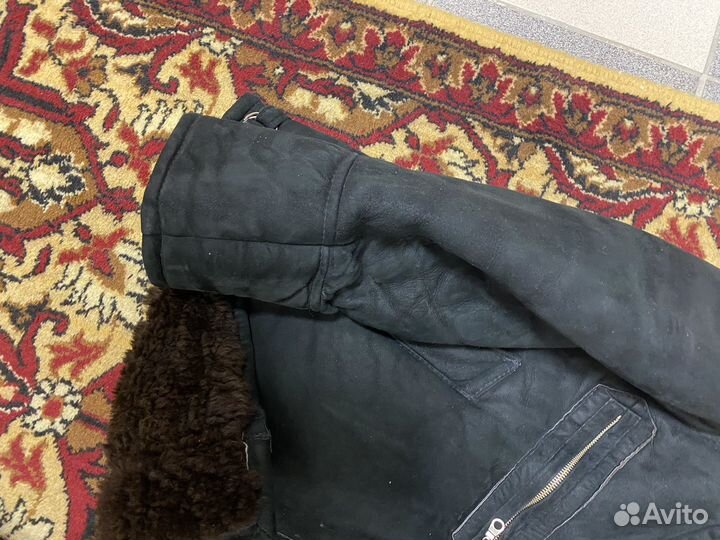 Куртка лётная из овчины нагольная
