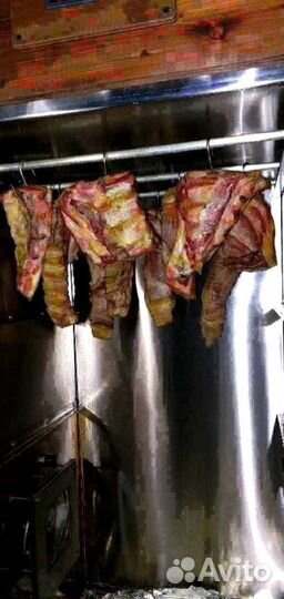 Коптильня с вентилятором сушки