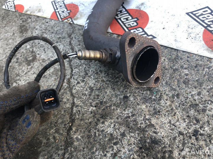 Приемная труба mitsubishi pajero V75W 2002