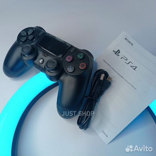 Геймпад PS4 (Dualshock 4) Черный (Гарантия)