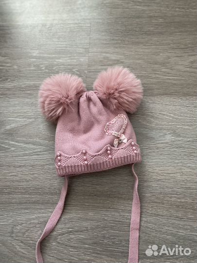 Шапка зимняя для девочки