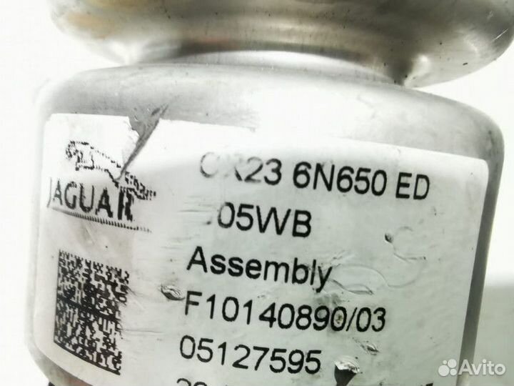 Патрубок интеркулера Jaguar XF X250 рест. 2016