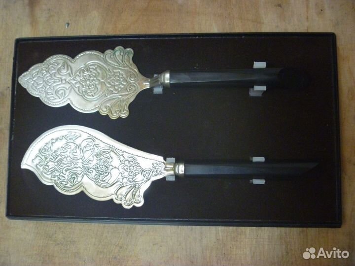 Набор для торта СССР Мельхиор