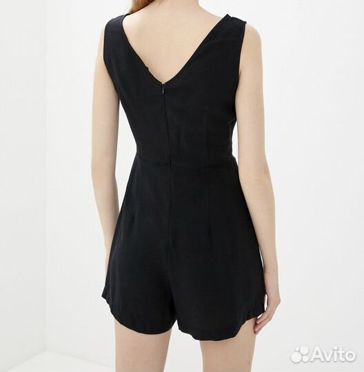 Черный летний комбинезон befree
