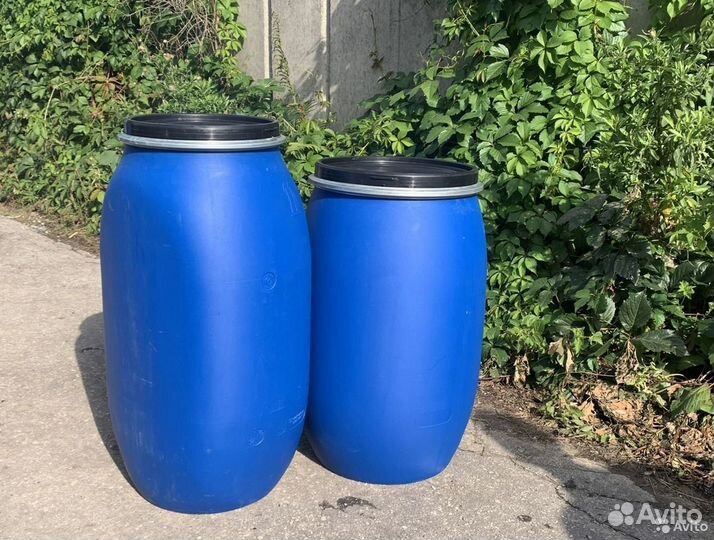 Бочка пластиковая 40, 127, 157 литров
