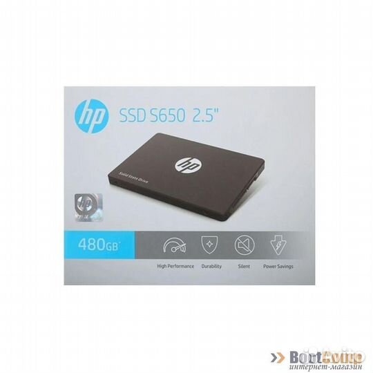 Жесткий диск SSD 480Gb HP S650 345M9AA