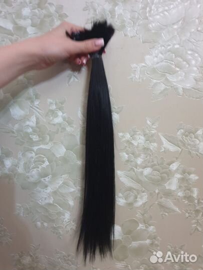 Натуральные волосы для наращивания 50см