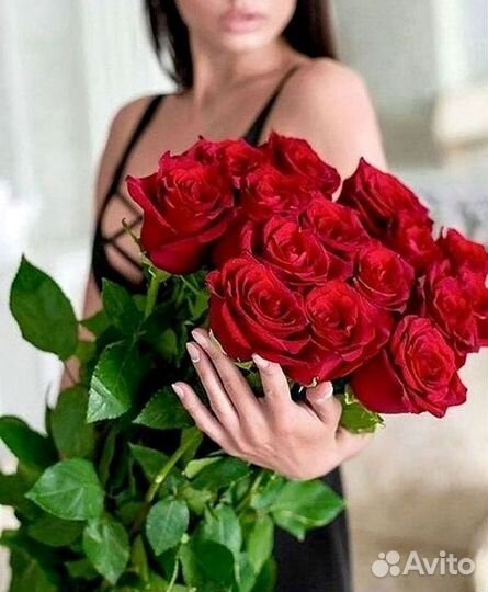 Высокие Розы Гиганты Доставка Круглосуточно