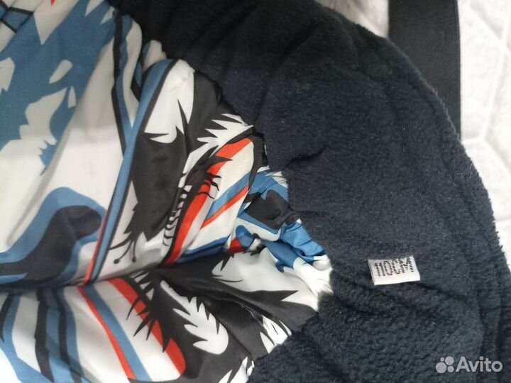 Полукомбинезон зимний на мальчика 110