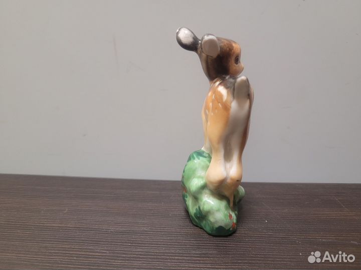 Фарфоровая статуэтка оленёнок Бэмби лфз