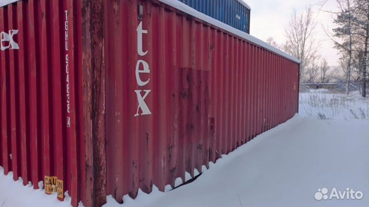 Морской 40 футовый контейнер бу 2.9 высота