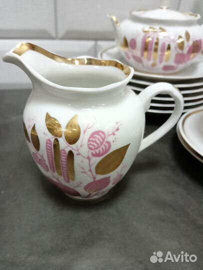 Сервиз кофейный Вербилки берёзка