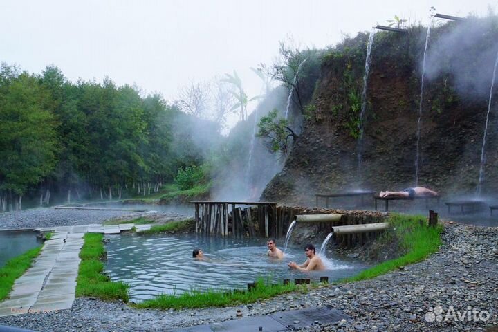 Поездка к кындыгскому термальному источнику