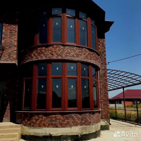 Остекление домов коттеджей / Входные группы