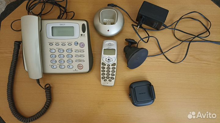 Продам стационарный телефон Nokia c трубкой