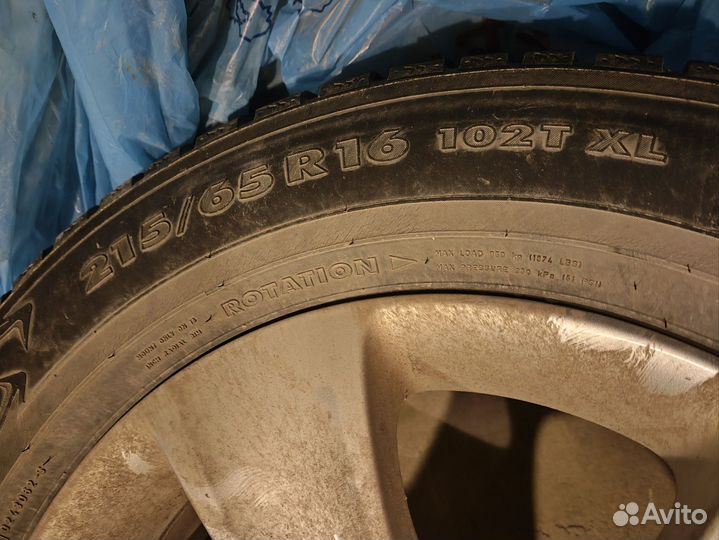 Колеса зимние R16 на Шкоду и фв