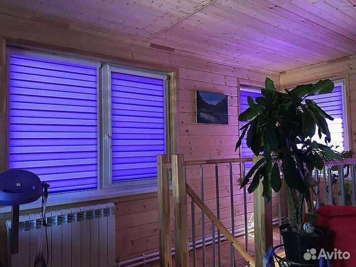 Жалюзи, шторы рулонные